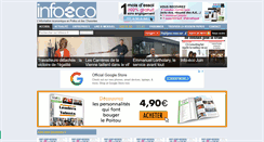 Desktop Screenshot of info-eco.fr