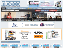 Tablet Screenshot of info-eco.fr